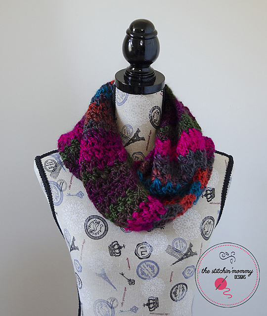 Autumn in the Tropics Infinity Scarf