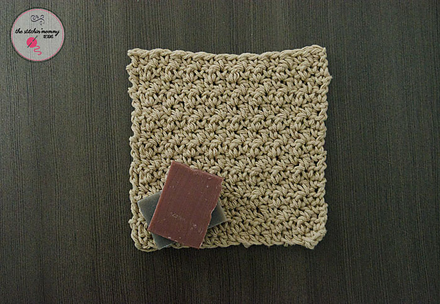Seed Stitch Dishcloth