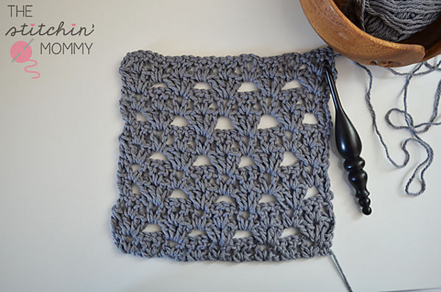 Basket Stitch Tutorial and Afghan Square
