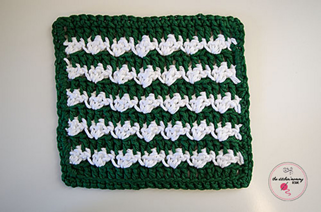 Silt Stitch Dishcloth