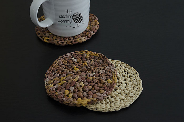 Raffia Coasters