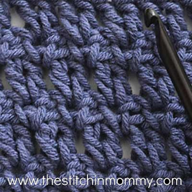 Aligned Double Afghan Square