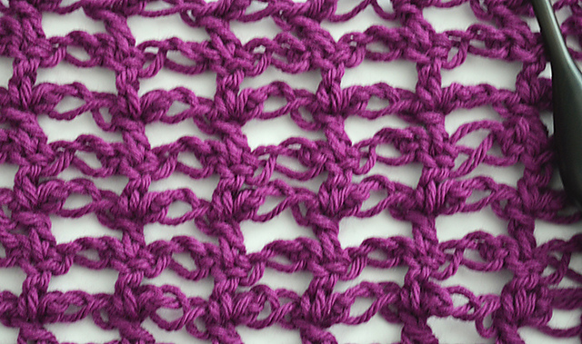 Solomon’s Grid Afghan Square