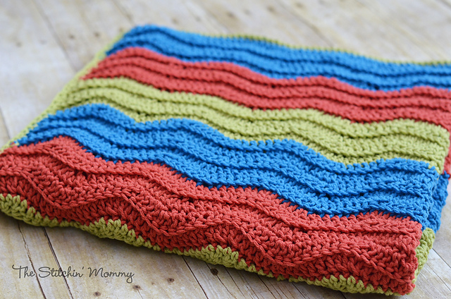 Easy Ripple Blanket