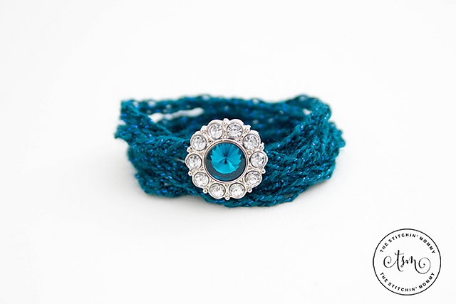 Teal Wrap Bracelet