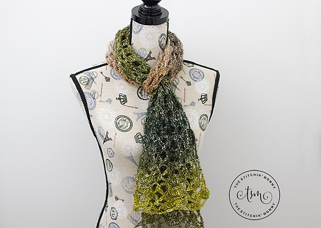 Woodland Lace Scarf