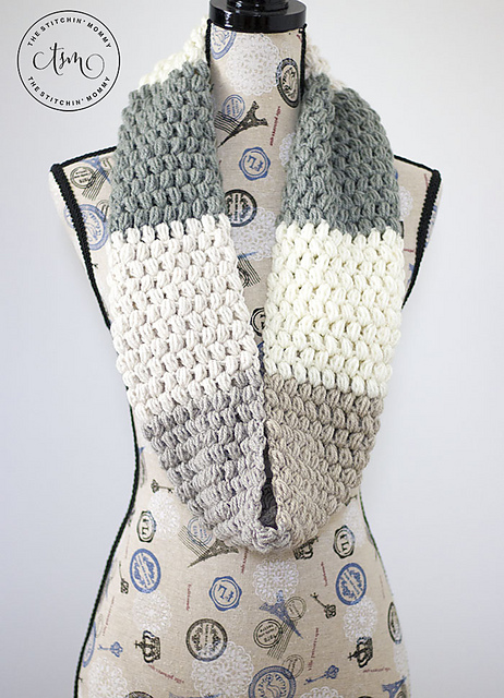 Alba Puff Stitch Cowl