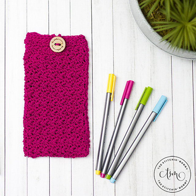 Simple Pencil Pouch/Hook Case