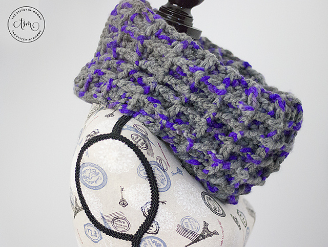 Chunky Waffle Cowl