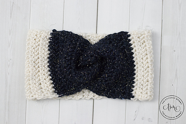 Herringbone Twist Headband Earwarmer