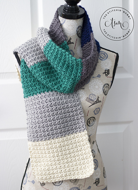 Tidal Ridge Scarf
