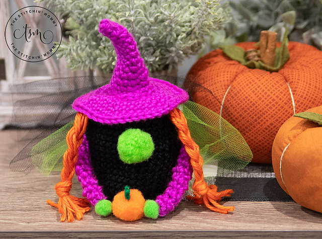 Halloween Witchy Gnome