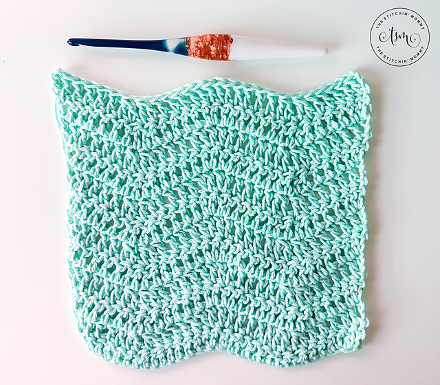 Ripple Washcloth