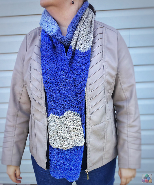 Ripple Stitch Scarf