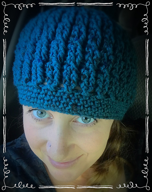 double helix beanie