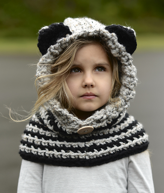 Ravelry: Raydin Raccoon Hood pattern by Heidi May