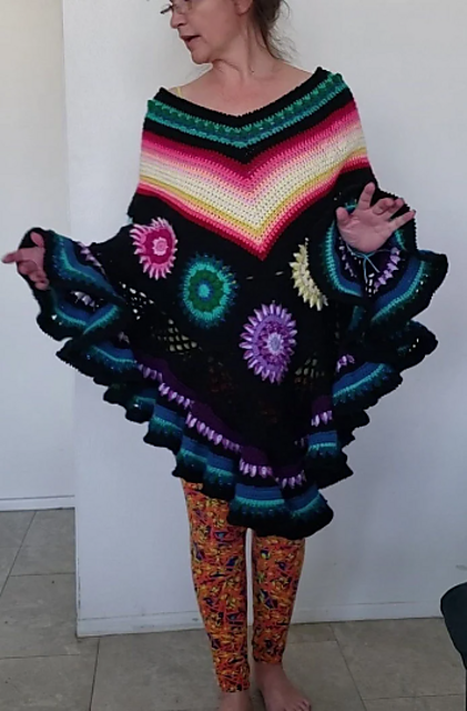 Kaleidoscope Poncho