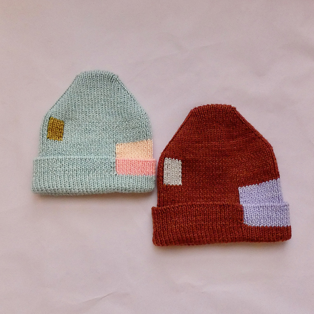 帽子 Y.A.R.N. 3D Cross Handmade Knit hat crossed_rib_crochet_hat_knit_l