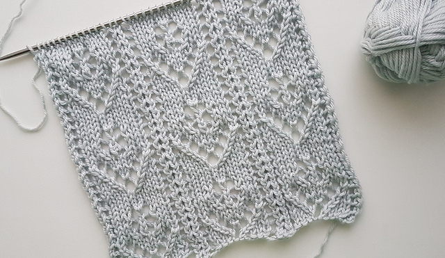Summer Lace blanket square