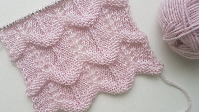 ZigZag Baby blanket square