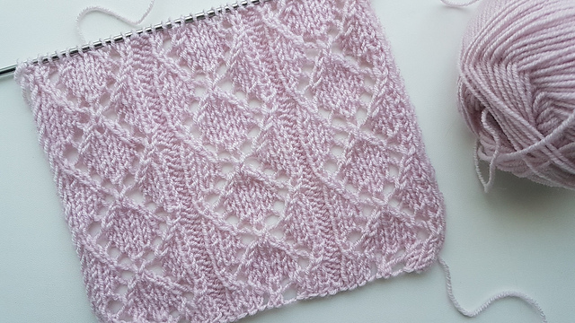 Lace Summer knit blanket