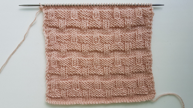 Wicker basket Blanket Aquare