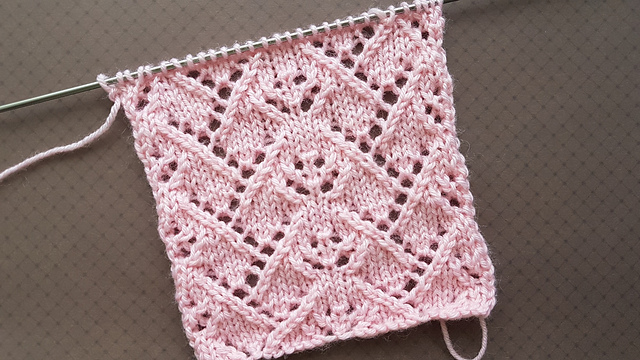 Pink Pyramids Blanket Square