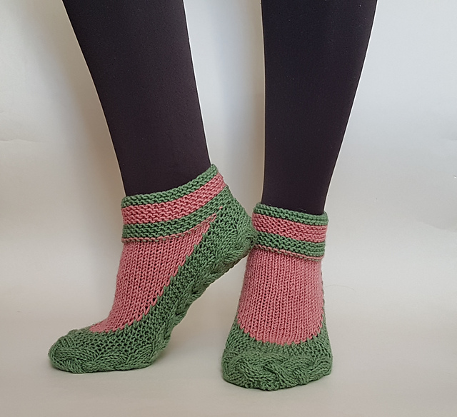 Summer Mojito Home Booties