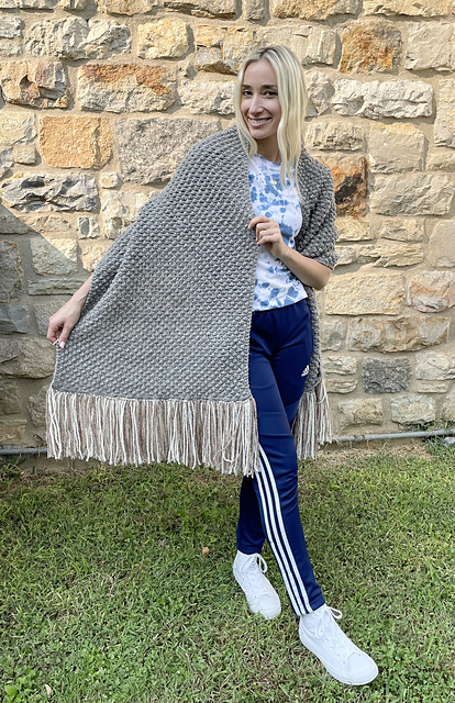 Giant Fringe Scarf