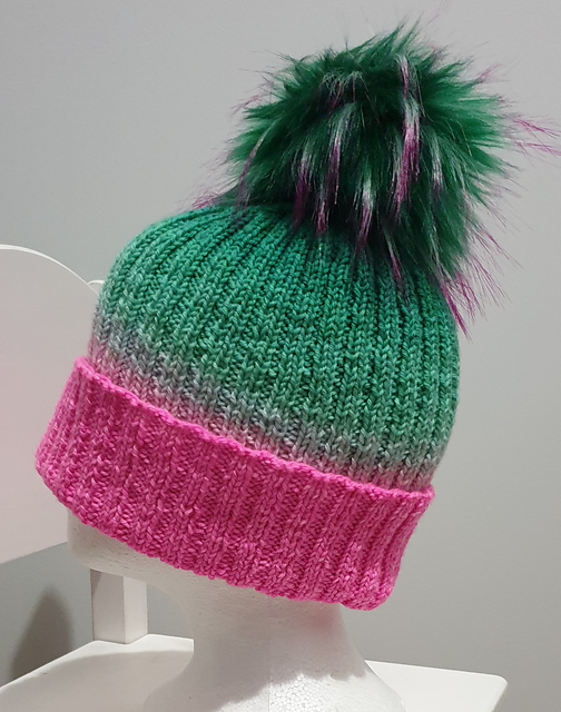 Super Simple Rib Beanie