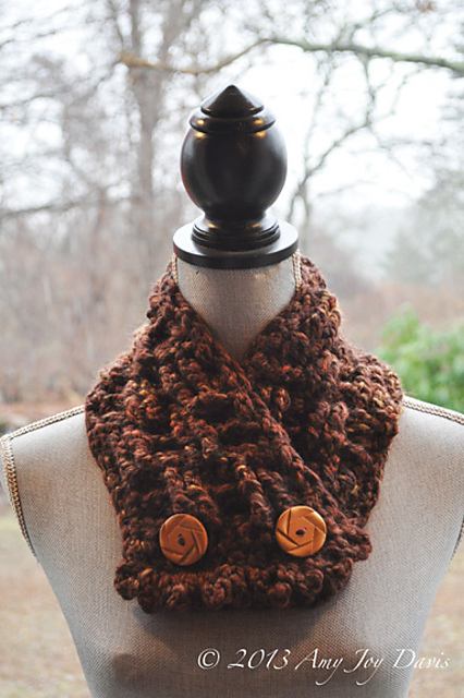 Basket Weave Neck Warmer