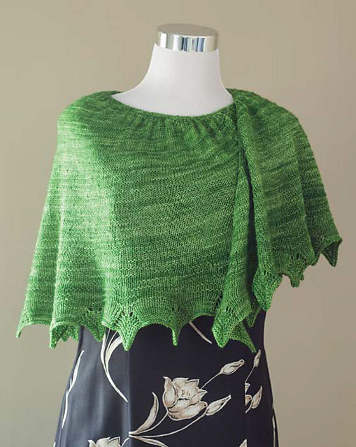 Tidal Stream Shawl