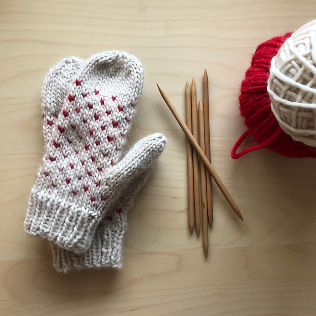 Valentine's Mittens