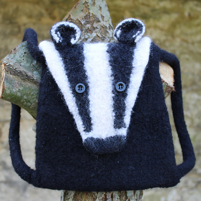 Boris Badger Felted Bag