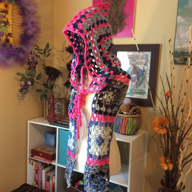 Scoodie- Pixie Hood & Scarf