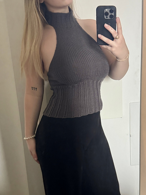 Selene halterneck top