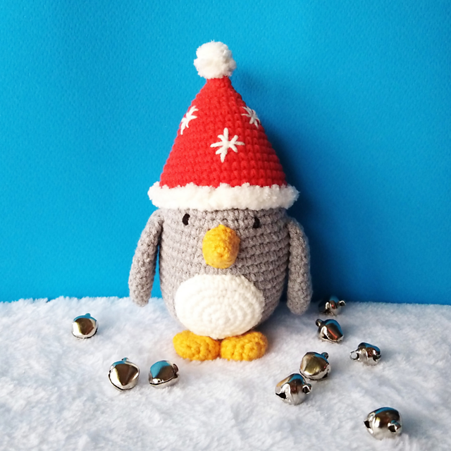 Amigurumi Santa Penguin