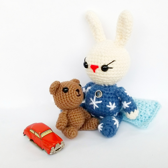 Christmas Jammies Bunny