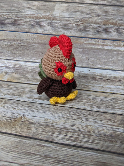 Rocky the Rooster Amigurumi