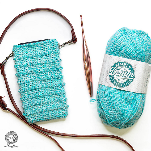 Crafty Chic Crochet Cell Phone Bag