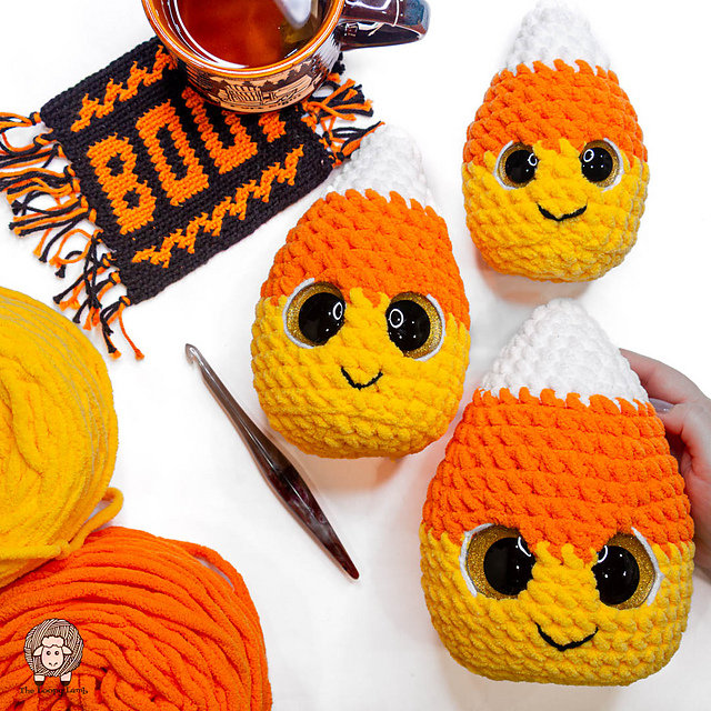 Crochet Candy Corn Cutie Crew