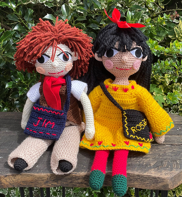 Ravelry: Rosie and Jim pattern by Leonie Edwards