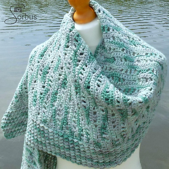 Pembroke Seascape Shawl