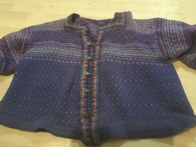 A Sweater Copy from the Setesdal Museum