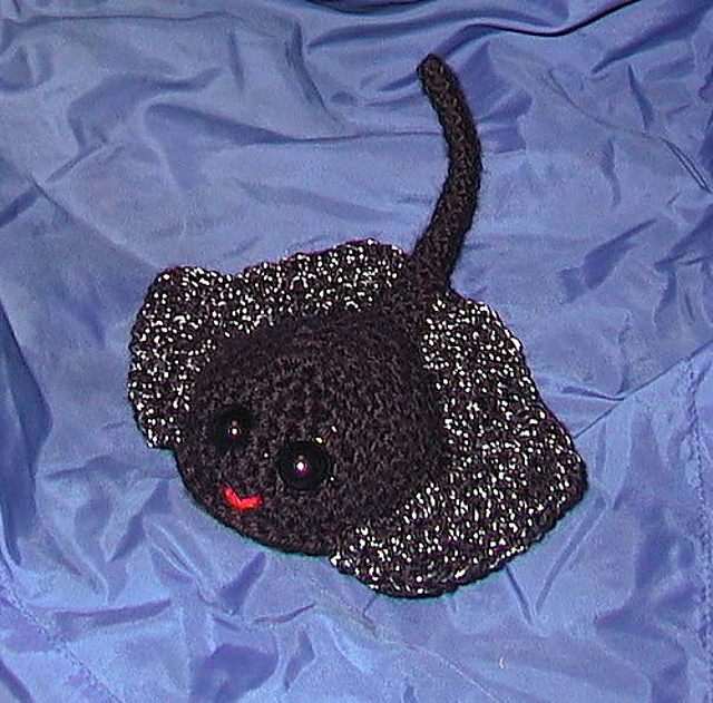 Zap the Stingray - amigurumi