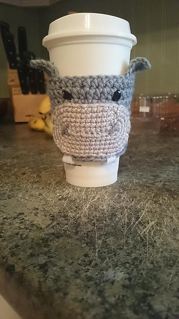 Hippo Cup Cozy