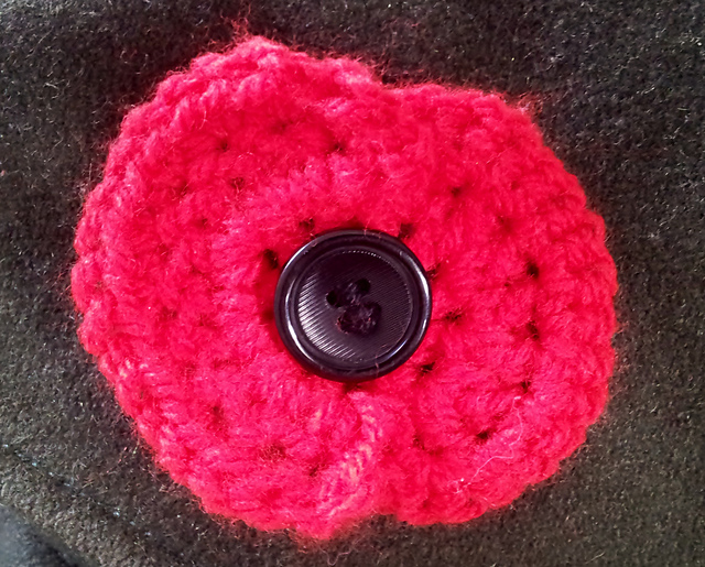 Easy Crochet Poppy 