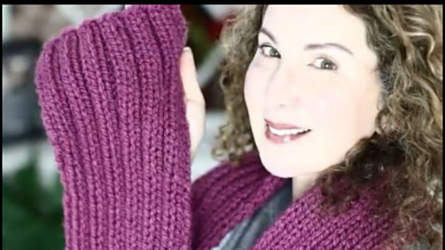 Beginner Easy 2 by 2 Knit Scarf
