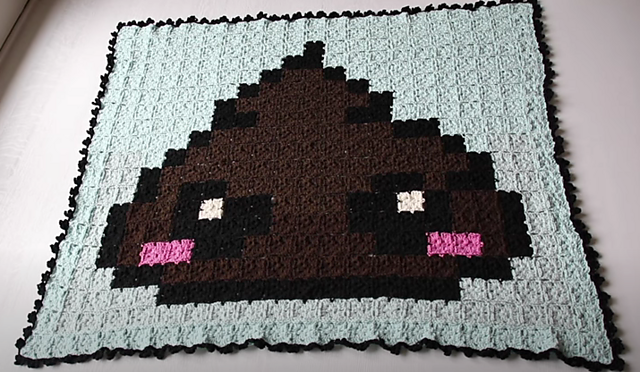 Emoji Pixel Blanket