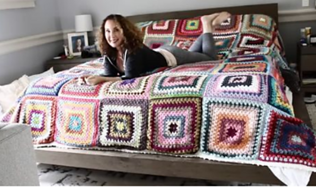 Easy Crochet King Size Blanket